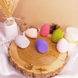 پد تخم مرغی آرایشی با کیفیت بالا  رنگ بندی جذاب