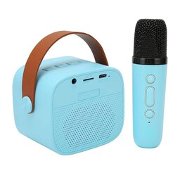 مینی اسپیکر به همراه میکروفون بلوتوثی کارائوکه Karaoke دارای 2 رنگ مختلف 