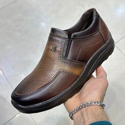کفش طبی مردانه اقتصادی مارک انتخاب (ارسال رایگان)رویه چرم صنعتی درجه یک زیره پیو تزریق در دو رنگ سایزبندی از 40 تا 44 