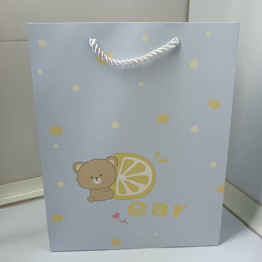 پاکت هدیه کادو  درجه 1 طرح bear