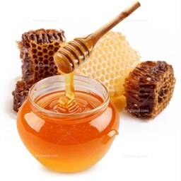 عسل  انگبین تازه و خوشمزه یک کیلو