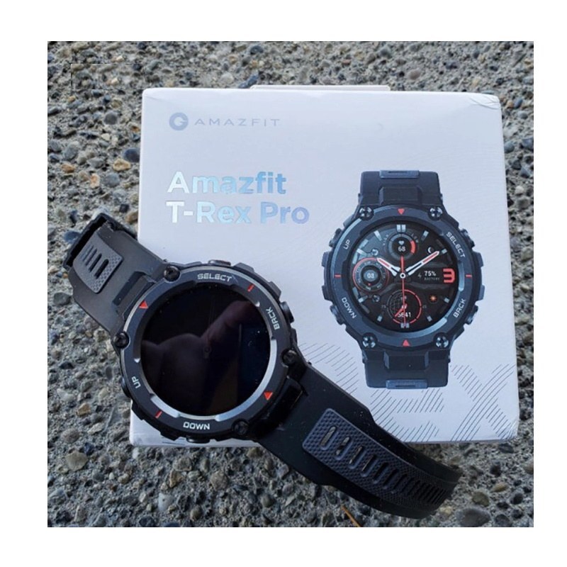 ساعت هوشمند اورجینال امیزفیت مدل  AmazFit T-Rex Pro با گارانتی 18 ماهه(اصلی) با پک گلوبال
