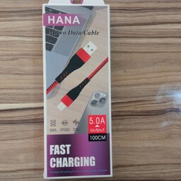 کابل شارژ micro هانا مدل FAST CHARGING طول 1 متر