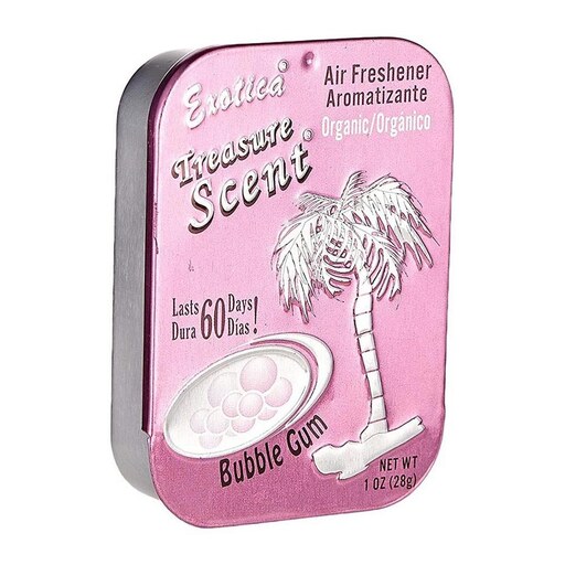 خوشبوکننده هوا کنسروی Exotica Treasure Scent آمریکایی اصلی رایحه آدامس بادکنکی Bubble Gum