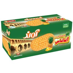 بیسکویت آوند مدل 1000 با طعم آناناس و تزیین شکر - 900 گرم