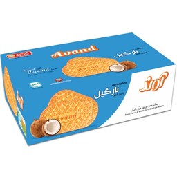 بیسکویت آوند مدل  2020 با طعم نارگیل و تزیین شکر - 2000 گرم