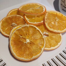 چیپس میوه یا میوه خشک پرتغال تامسون بسته بندی 50 گرمی کاملا طبیعی و خونگی