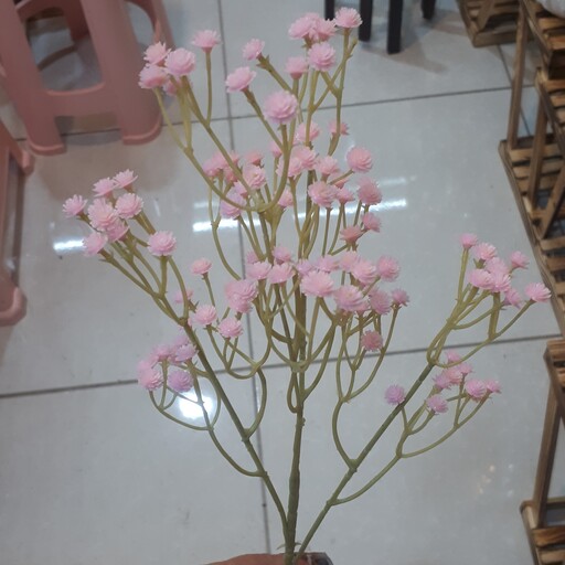 گل عروس  مصنوعی شاخه ای در چند رنگ زیبا و باکیفیت (گل ژیپسوفیلا)