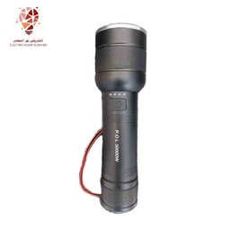 چراغ قوه دستی شارژی  FlashLigh مدل P.O.L 30000W