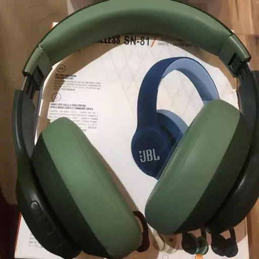 هدست،jbl  تک رنگ سبز 