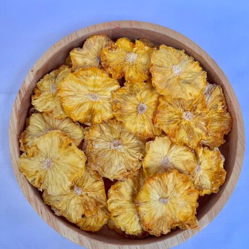 چیپس میوه آناناس طبیعی بسته 100 گرمی