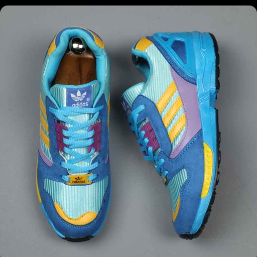 کتونی مردانه آدیداس آبی پر رنگ Adidas Zx8000 (حراج)