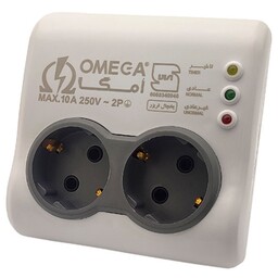 امگا
مدل محافظ برق بی سیم 2خانه صوتی تصویری
