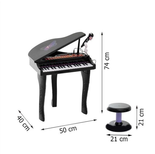 پیانو مدل پایه دار و میکروفون کد 88022