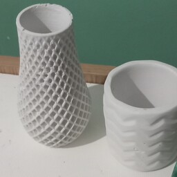 بیس خام گلدان جهت قالبگیری با سیلیکون و ساخت با سنگ مصنوعی