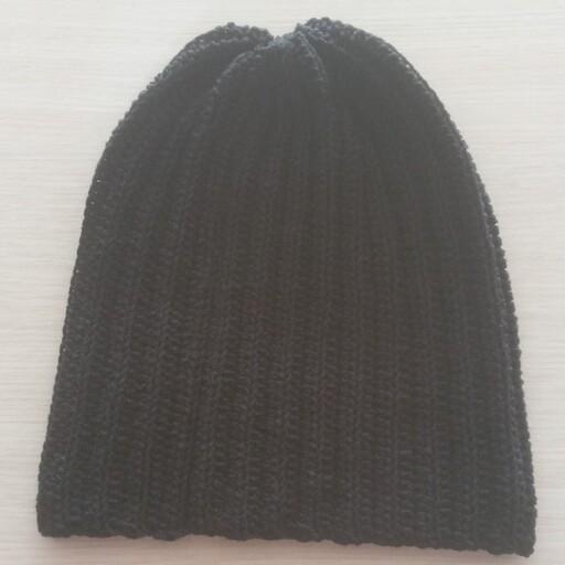 کلاه دستبافت ظریف  مناسب زیر روسری و شال در فصل زمستان در رنگ های مختلف قابل سفارش است