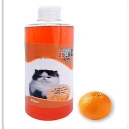 شامپو بچه گربه یو اس پت با رایحه پرتقال 500میلی لیتر