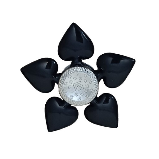 اسپینر دستی فلزی 5 پر مدل پیک - Spades Hand Spinner