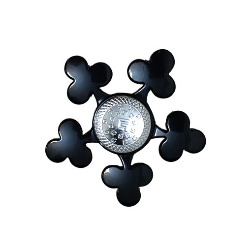 اسپینر دستی فلزی 5 پر مدل خاج - Clubs Hand Spinner