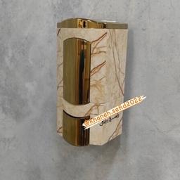 جا مایع دیواری هارمونی مدل کلاسیک - جنس abs-رنگ ماربل کرم طلایی