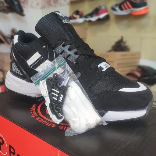 کتونی مردانه Zx 8000  مشکی سفید ، Zx8000، Zx، Adidas Zx، Adidad، کتانی مردانه Zx