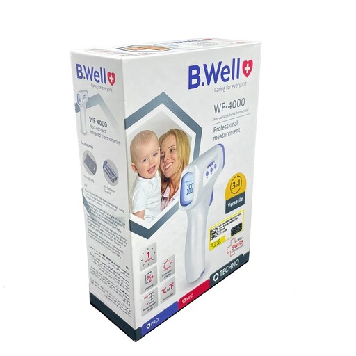 تب سنج غیرتماسی دیجیتال بی ول مدل B.well WF-4000 با 2 سال گارانتی شرکتی

