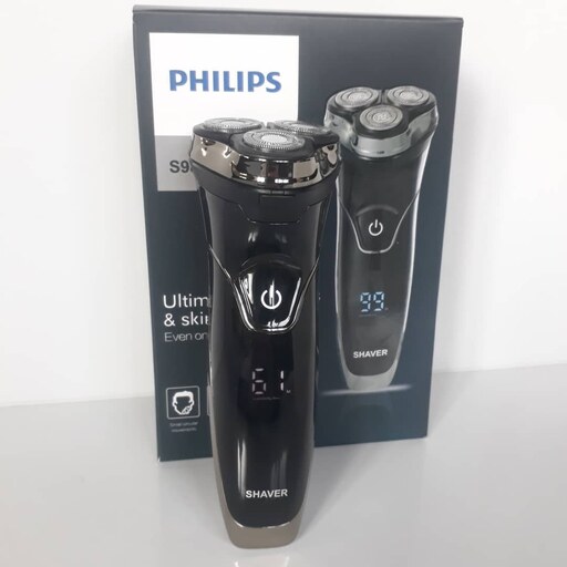 ریش تراش PHILIPS 9866 دیجیتالی ساخت هلند با یک سال ضمانت