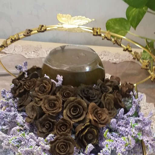 خنچه ی حنا و باکس حنای دیزاین شده برای عروس خانومهای گل