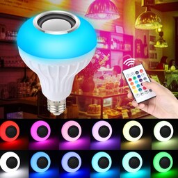 لامپ هوشمند و اسپیکر بلوتوث کد Music Bulb