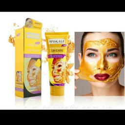 ماسک صورت طلای وکالی  با خاصیت لایه برداری ، سفید کنندگی و پاک سازی کامل پوست