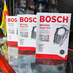 پک سه عددی پاکت جاروبرقی بوش Bosch اورجینال پنج لایه ضخیم