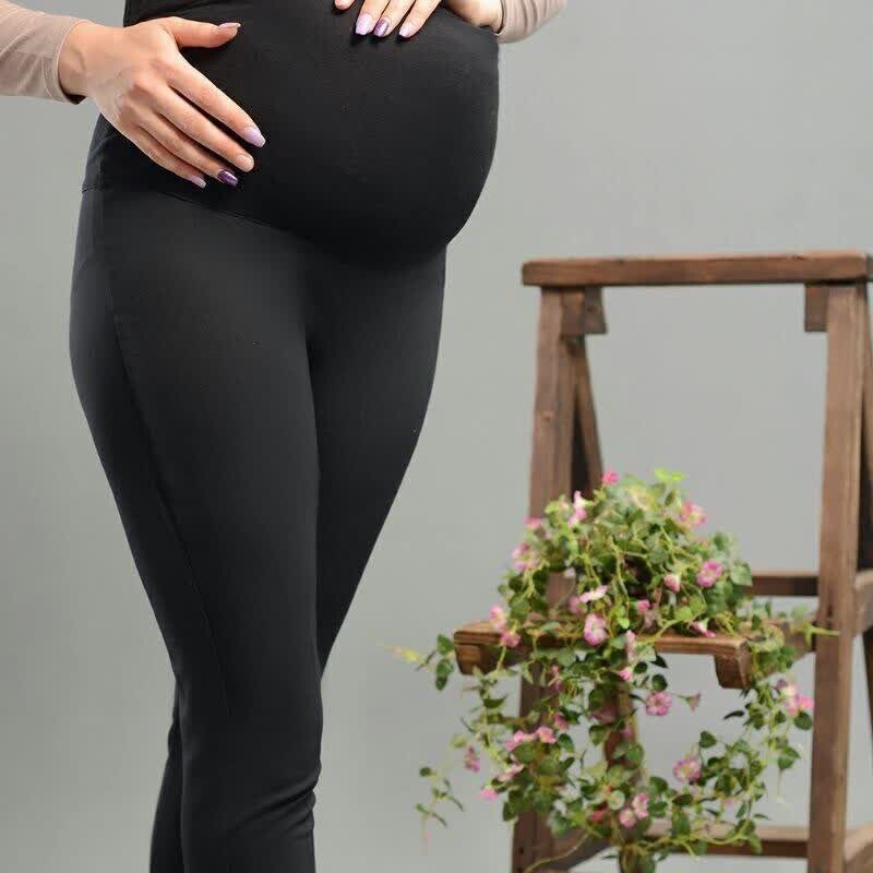 شلوار بارداری بسیار راحت کمر کشی سایز 36 تا52 جنس غواصی درجه یک قد 95