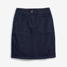 دامن کوتاه جین سورمه ای زنانه سایز 40 نکست NEXT انگلیس (ارسال رایگان)
