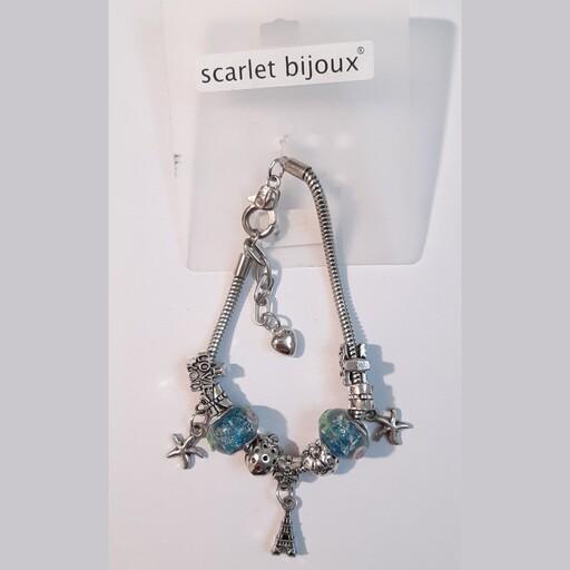 دستبند ستاره و ایفل  اسکارلت بیژوکس scarlet bijiux آلمان (ارسال رایگان)