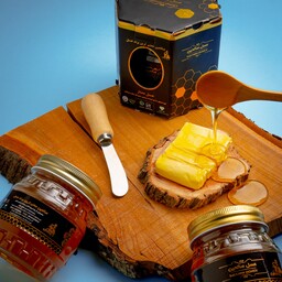 عسل  ممتاز  صالحین وزن خالص 500 گرم  باضمانت مرجوعی بدون قیدوشرط
