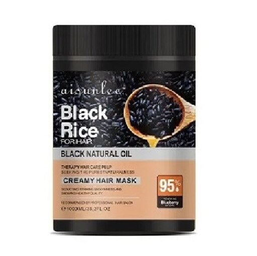 ماسک مو برنج سیاه Black Rice بدون سولفات