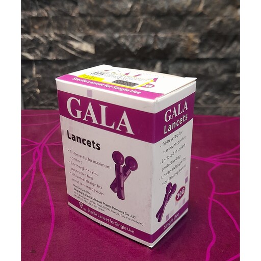 سوزن (لنست) تست قند خون چهار پر گالا GALA