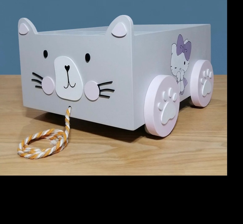 باکس اسباب بازی مدل گربه
