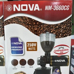 آسیاب قهوه نواNM-3660CG(هزینه ارسال درب منزل به عهده مشتری.قبل از سفارش استعلام قیمت بگیرید)