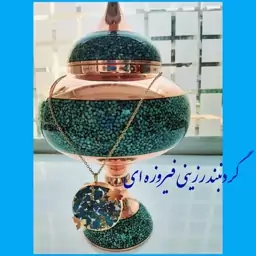 گردنبند ررینی فیروزه ای