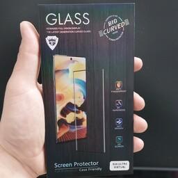 گلس شیشه ای S24 ultra فول چسب Samsung S24 ultra 