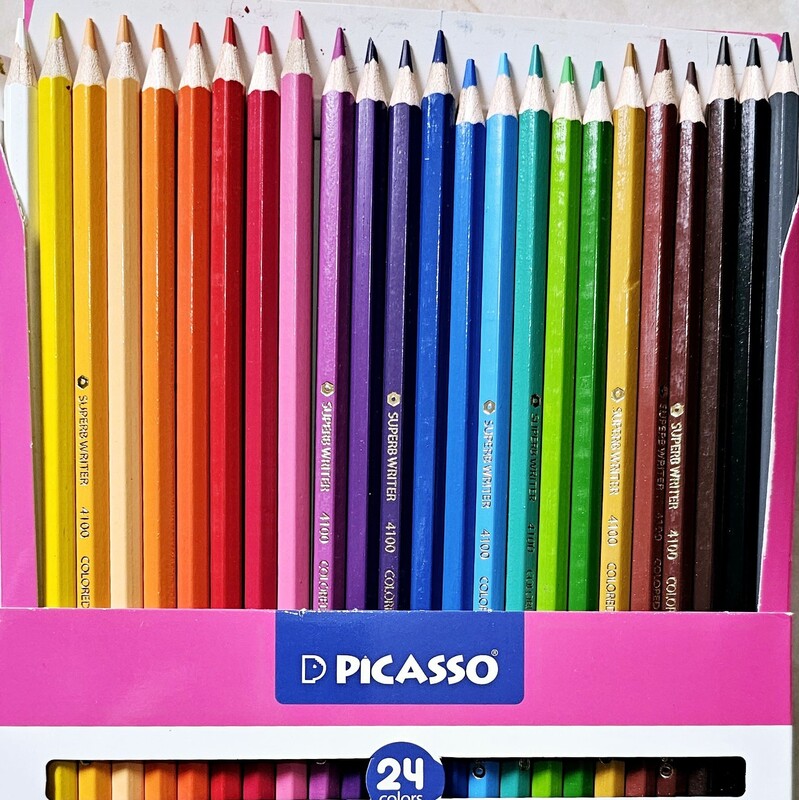 مداد رنگی 24مقوای پیکاسو 