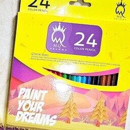 مداد رنگ 24 رنگ ام کیو