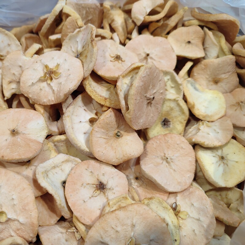 سیب خشک طبیعی شاهرودی(500گرمی)