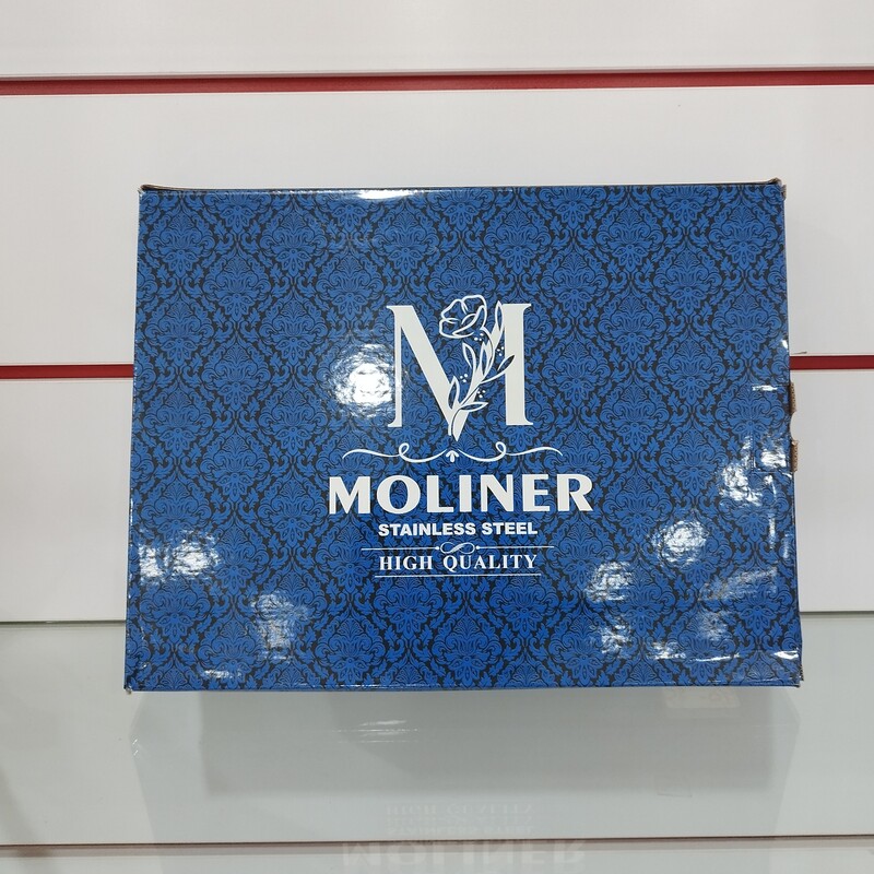 سینی استیل 2 تایی برند MOLINER مولینر مدل 734S بسته 2 عددی
