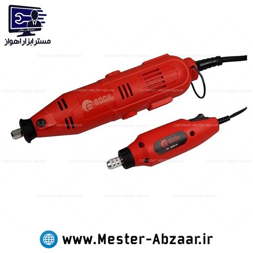 فرز انگشتی حکاکی مینیاتوری 130 وات واقعی دو موتوره ادون 260 تکه کیفی مدل EDON ED-JIS-6095