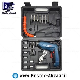 دریل پیچ بند تاشو با لوازم 3.6 ولت باس تحت لیسانس آلمان مدل BOSS 3.6V DRILL