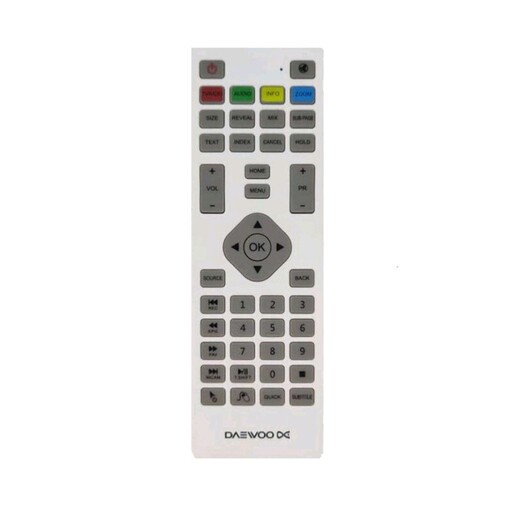کنترل تلویزیون ال ای دی LED دووDeawoo توضیحات رو بخون بعد اگه خاستی خرید کن  (جایگزین ارسال میشه) 