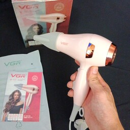 سشوار مسافرتی وی جی آر مدل VGR V-432 ا VGR V-432 Hair Dryer فروشگاه قشمی شاپ QESHMISHOP