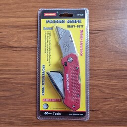 کاتر چاقویی تاشو ذوزنقه Defonmax DF-828